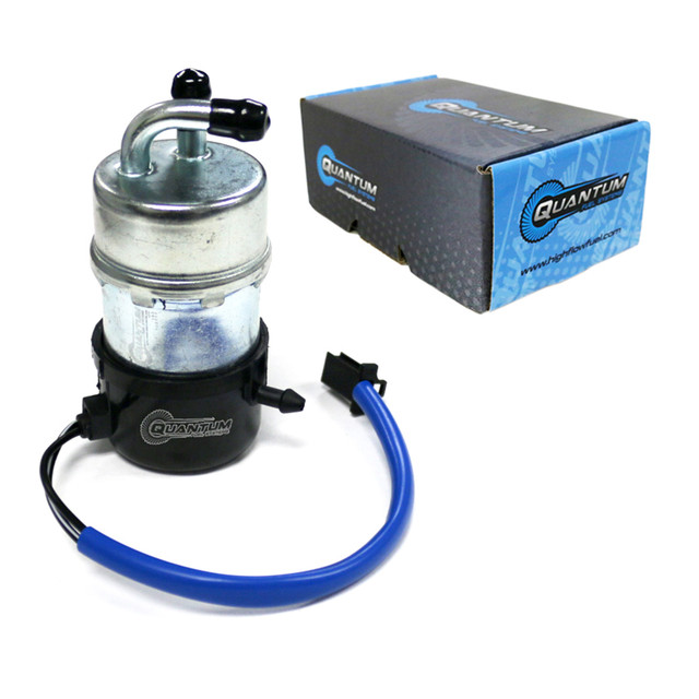 Quantum Fuel Systems OEM Replacement Frame-Mounted Electric Fuel Pump for the Yamaha FZ1 / MT-01 '01-05, XV1700 / XV17 / Road Star Midnight '04-07 Quantum Fuel Systems OEM Replacement Frame-Mounted Electric Fuel Pump for the Yamaha FZ1 / MT-01 '01-05, XV1700 / XV17 / Road Star Midnight '04-07